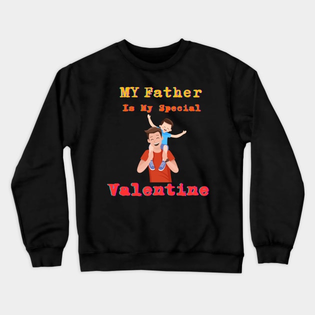 "Father's Day T-shirt: Celebrate Fatherhood with Style Crewneck Sweatshirt by Oasis Designs
